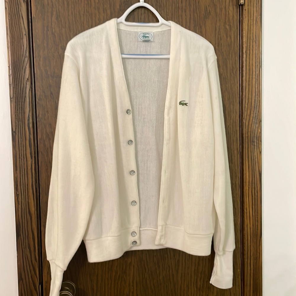 Vintage Izod Lacoste Cardigan